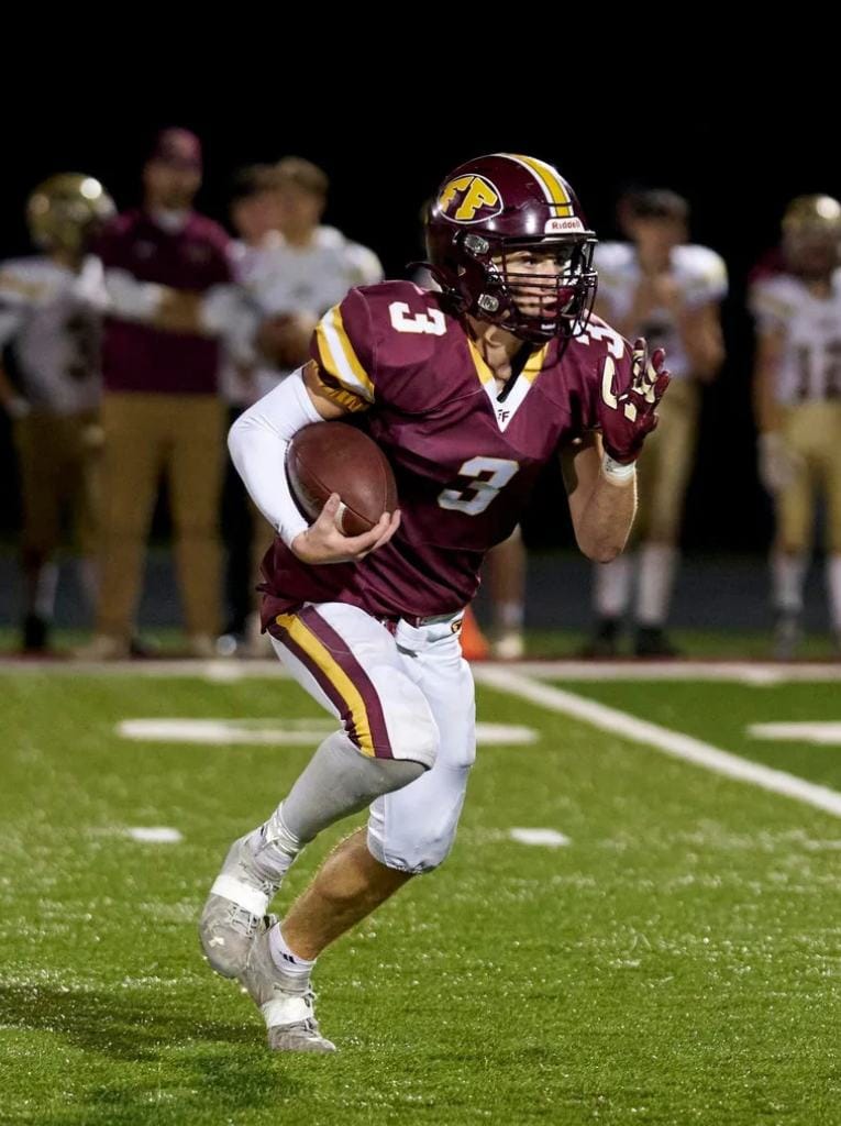American football Team Running American football Team Running